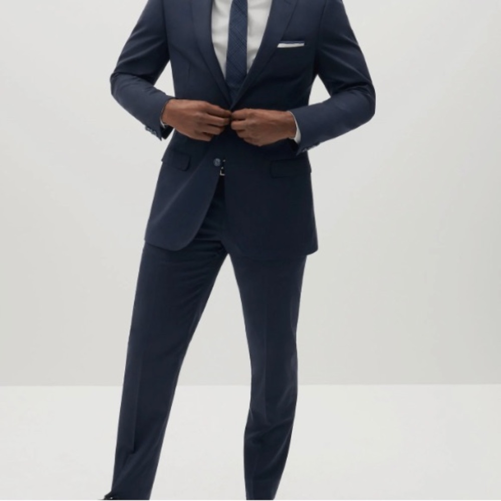 NAVY BLUE SUIT- Sean John- 50R